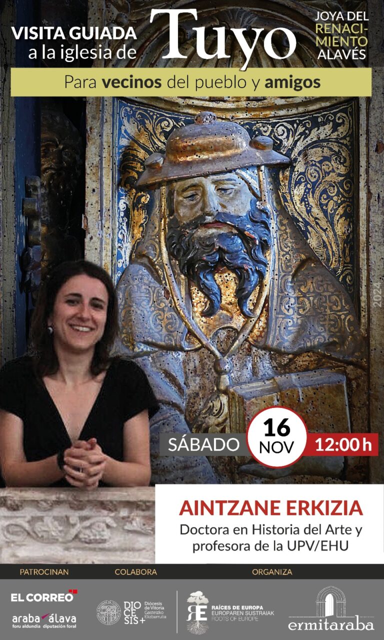 Visita guiada a la Iglesia de Tuyo. Aintzane Erkizia. 16 nov 2024